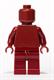 Dark Red Lego Monochrome minifigure